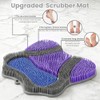 Shower Foot Scrubber Mat, Compact Lightweight Accessory for Travel and