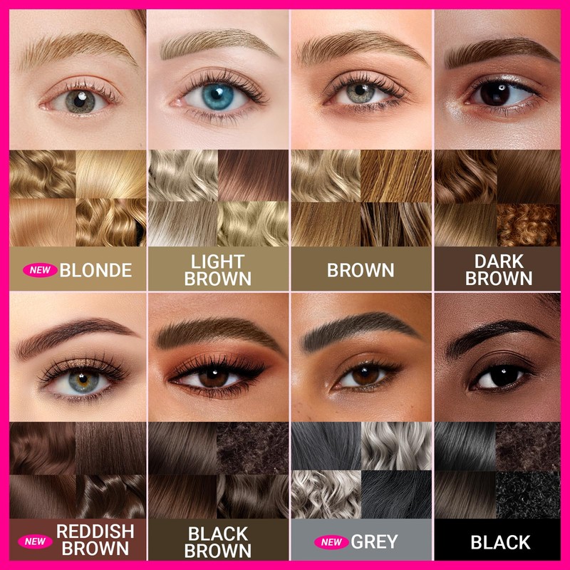 iMethod Curved Microblading Eyebrow Pencil - Eyebrow Pencil 2-in-1 Dual-Ended