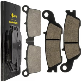 Caltric Front & Rear Brake Pads for Yamaha YZ125 YZ250 YZ250F YZ450F Competition 2008-19