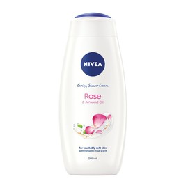Nivea Caring Shower Gel Indulgent Moisture Rose Cream, 500 ml