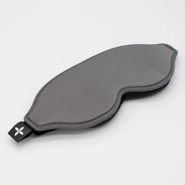 SHAPEVITAL 3D Deluxe Sleeping Mask for Men and Women, Side Sleeper Eye Mask with Deep Eye Sockets for Eyelashes, Blindfold 100% Dark for Sleeping, Comfortable Sleeping Mask for Travel, Grey