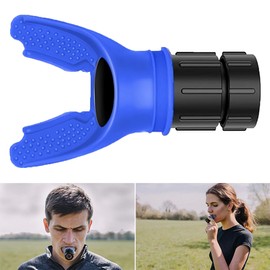 LONGHAO Breathing Trainer for the Lungs, Sports Breathing Trainer, Lung Trainer, Portable Tool to Improve Lung Capacity, Endurance Training, Breathing Fitness (Blue)