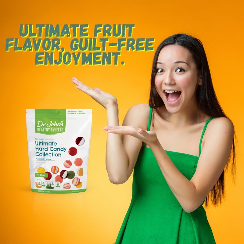 Dr. John’s Sugar Free Candy, Healthy Hard Candy with Zero