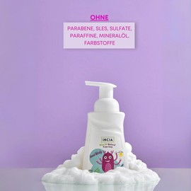 INCIA Natural Foaming Hand Soap for Children - Antibacterial & Safe for Sensitive Skin - 200 ml
