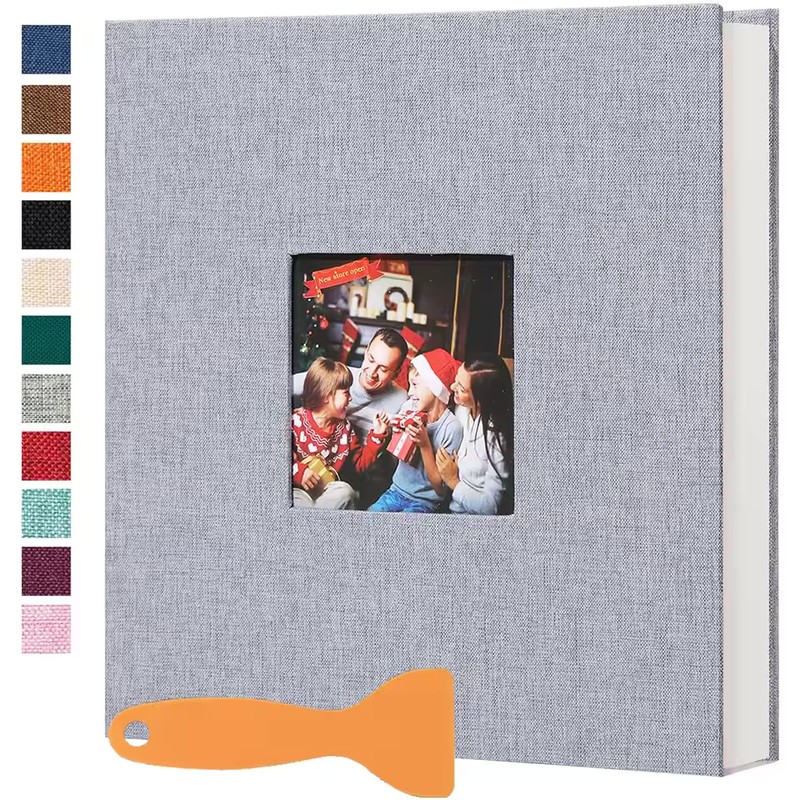 Self-Adhesive Photo Album 20 Sheets 40 Pages for Family and