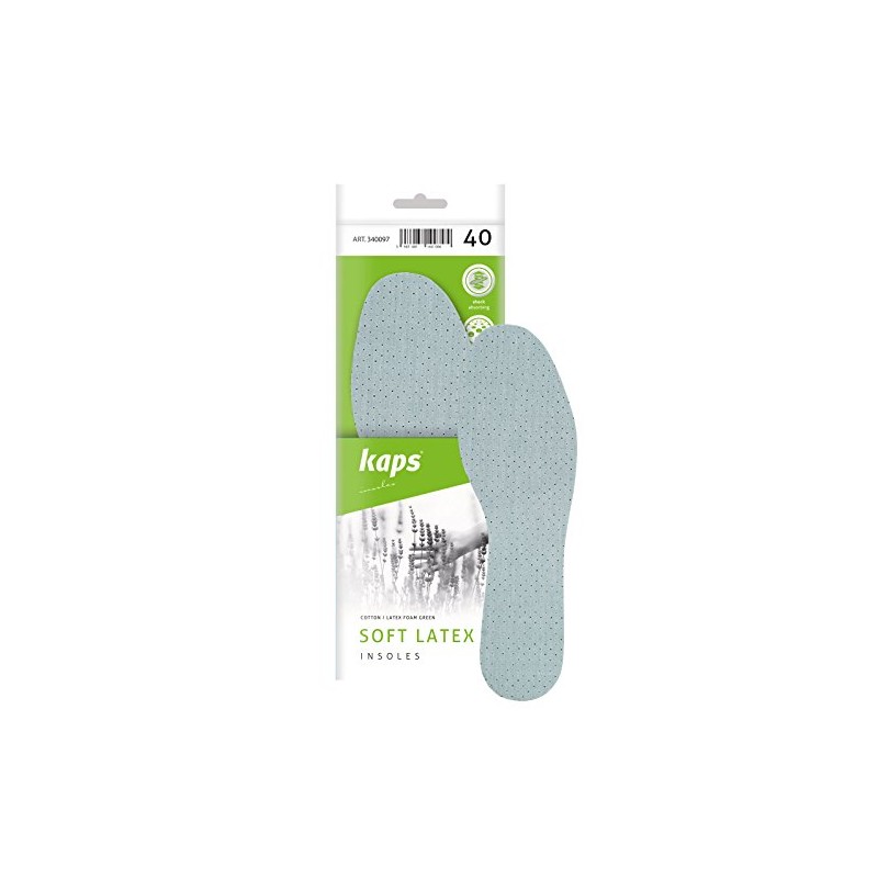 Kaps Insoles Soft Latex - anti-bacterial shoe insoles that make