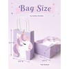 16 PCS Unicorn Party Favor Bags, Unicorn Birthday Gift Bags