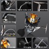 Left/Right Interchangeable Metal Spinning Fishing Reel Fish Bait High Speed