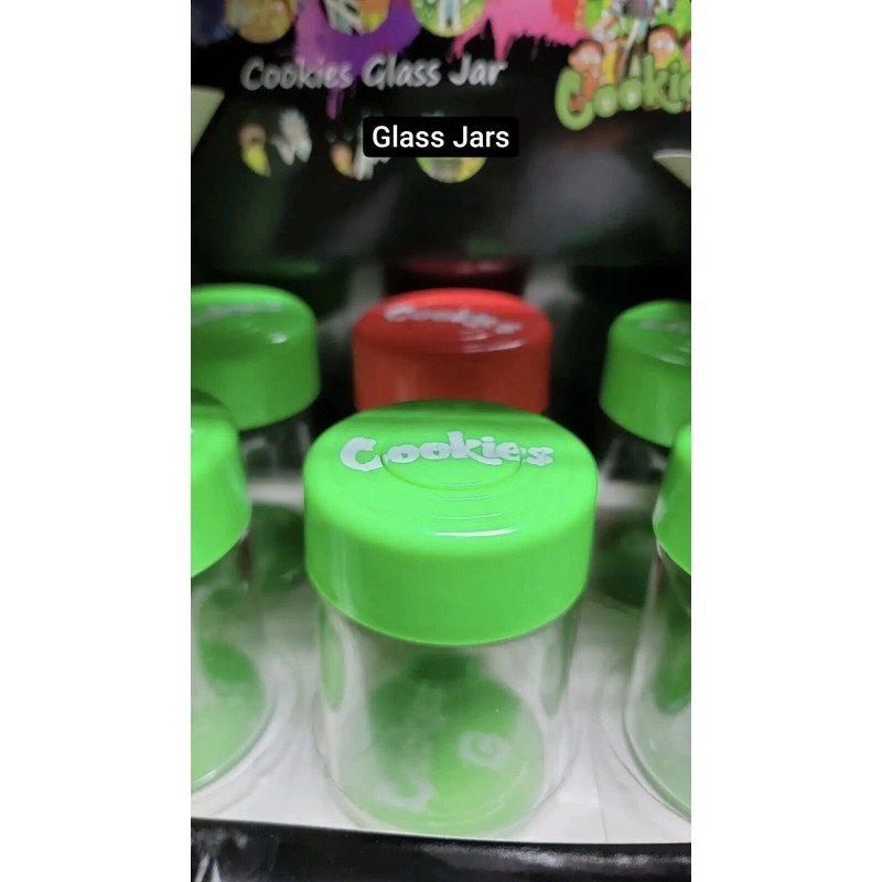 Cookies Glass Jar with LED light (Each)
