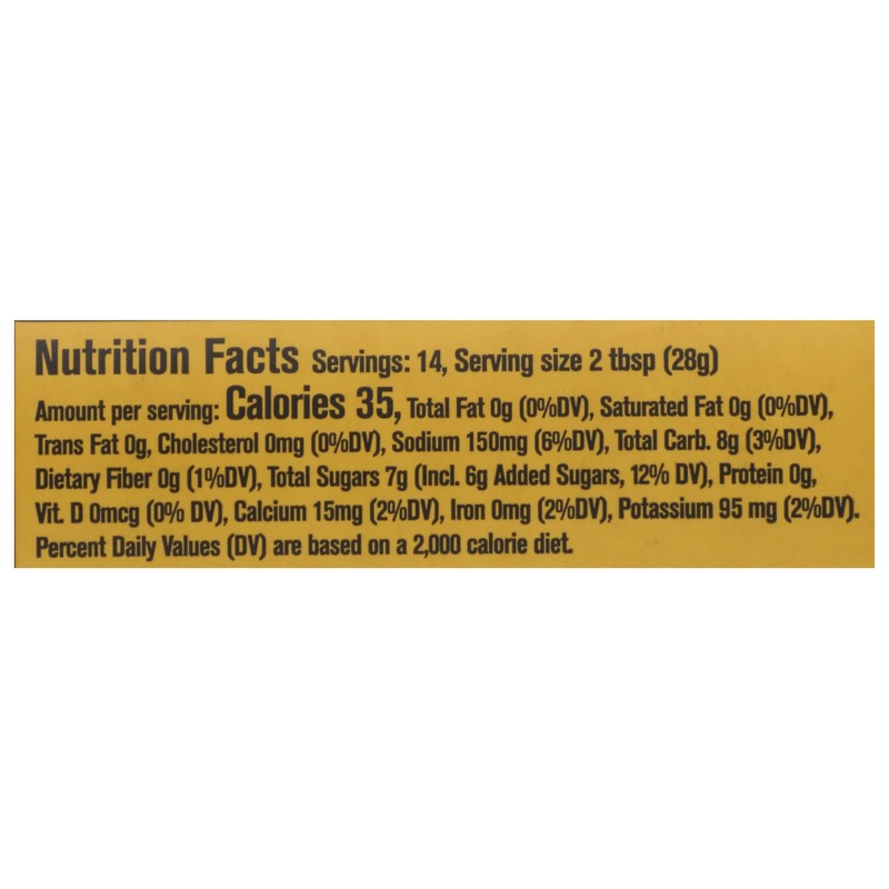 Salt Lick Honey Pecan BBQ Sauce, Gluten Free, 12 Ounces