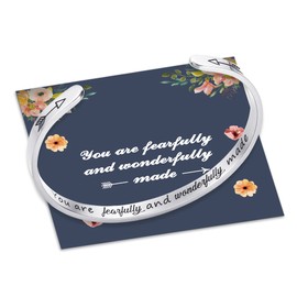 M MOOHAM Inspirational Gifts for Women Teen Girls, Best Friend Inspirational Bracelet Friendship Jewelry Motivational Encouragement Cheer Up Gifts for Women Friend Birthday Jewelry