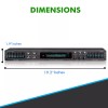 Technical Pro Professional Dual 10 Band Equalizer with Individual LED