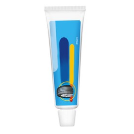 Tire Repair Glue, 30ml Car Rubber Tire Repair Glue, Tubeless Puncture Tire Patch Glue for Car Motorcycle Bicycle Truck