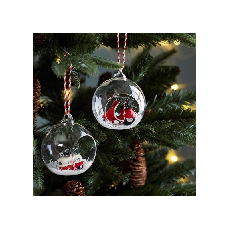 Sass & Belle Coming Home For Xmas Scooter Open Bauble