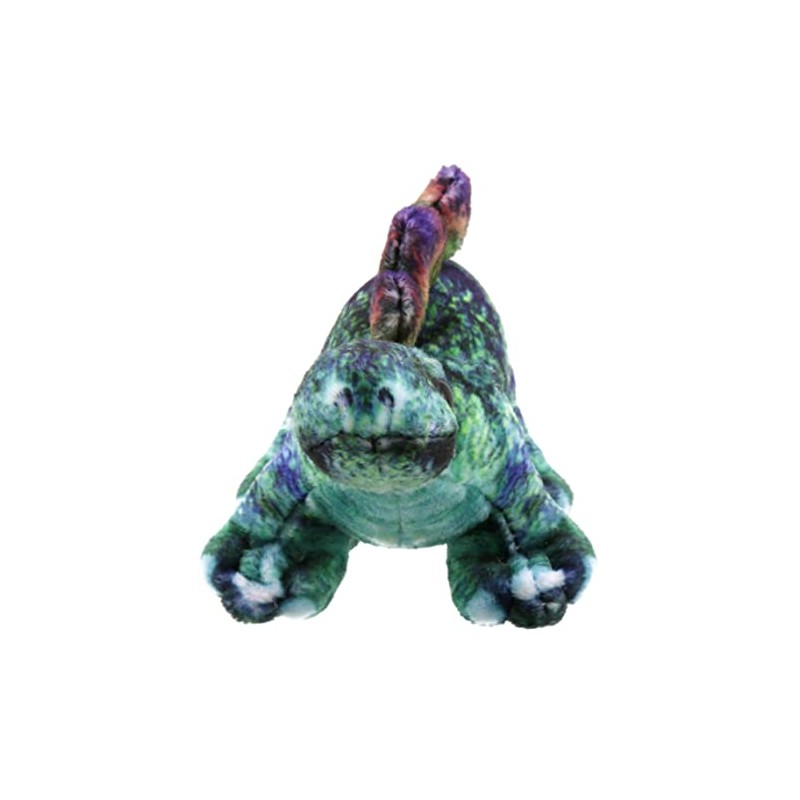 The Puppet Company - Dinosaur Finger Puppets - Stegosaurus (Green)