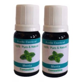 Naturalcare 2 Aceites Esenciales Menta Piperita Comestible 100%puro 10ml