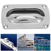 Flush Pull Handle 304 Stainless Steel Door Hardwares for Yacht