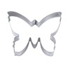 Staedter Butterfly Shape Cookie Cutter, 3 cm, Stainless Steel, Silver
