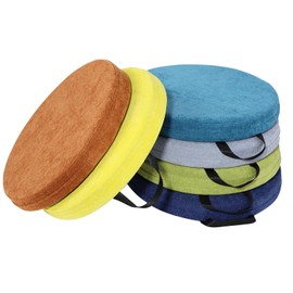 M Mute Touch 6 Pcs Flexible Floor Cushion for Classroom, Floor Cushions Easy to Clean and Carry,16''x16''x2'' Soft Cushion for Learning Sitting Daycare School Chair Yoga and Meditation (Chenille)