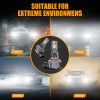 AUIMSOCO 10000K 4X LED Headlights High Low Light Bulbs For