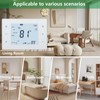 Wengart Programmable Thermostat for Home,Single Stage for Heat/Cool,4 Inch Display