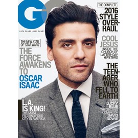 GQ Magazine (January, 2016) Oscar Isaac Cover