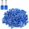 XHF 200 PCS AWG 6/16mm² Wire Ferrules Insulated Copper Crimp