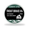Major Fish Trout Braid 4-Way Braided Line Trout Ultralight 150