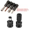 Impact Wrench Adapter, Hex Drill Chuck Adaptor Converter Telescopic Socket