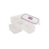 Lock & Lock Hermético Rectangular contenedor de almacenamiento de alimentos
