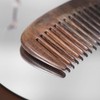 TAN MUJIANG Natural Wood Comb with Handle - CGB0202 Ergonomic