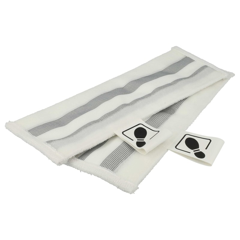vhbw 2 x Mop Covers Compatible with Kärcher SC 3