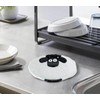 Kawaii Sheep Spoon Rest Ceramic, White Cute Animal Shape Kitchen