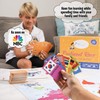 Continent Race Geography for Kids Card Game - Kids 7+