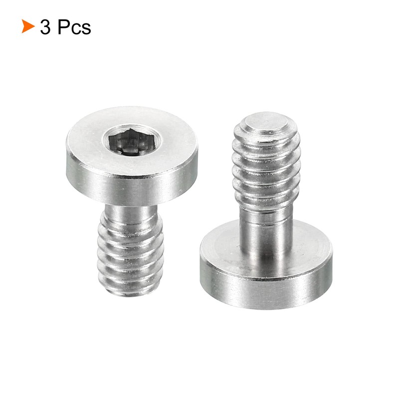 PATIKIL 6.35mm-20 Screw 16mm Length Camera Quick Release Screw Tripod