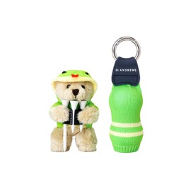 St Andrews Continuous Classic Tee & Ball Case [Teddy Bear Series] (Zodiac Specification) / Golf Bear / 042-5984336 040_Beige, 040_Beige