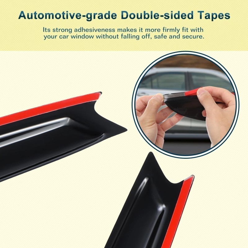 GEARZAAR For 2011-2016 Scion TC Coupe 2-Door JDM Window Visors