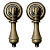 Nesha Cudgel Tear Drop Cabinet Pulls Set of 2