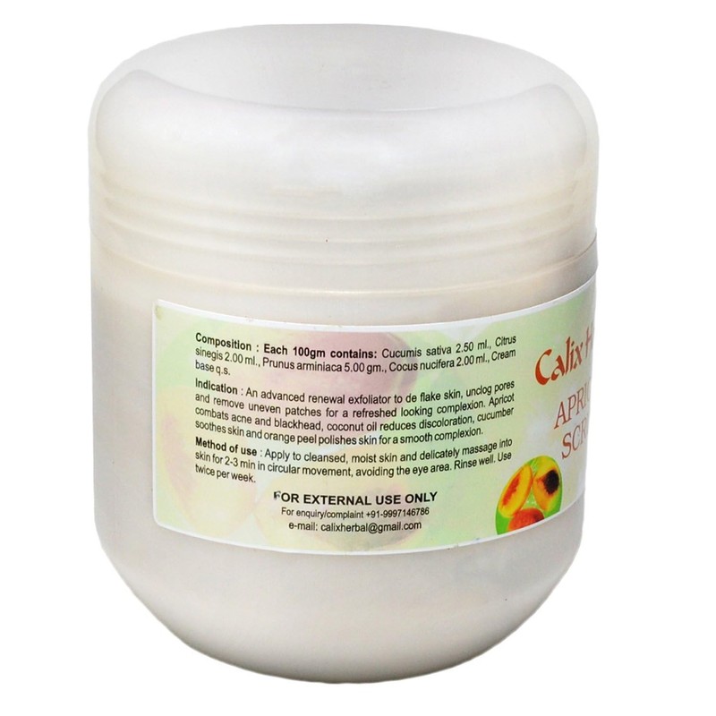 Calix Herbal Apricot Scrub, 500g