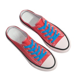 Sechunk Flat Shoelaces 2 Pairs 29 Colours 12 Lengths Shoe Lace For Trainers, Hulan