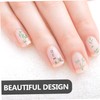 Outanaya Chinese Style Nail Art Stickers 4 Sheets Decorative Bamboo