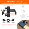 Parasol Holder, Balcony Railing, Adjustable, Space-Saving Parasol Holder, Balcony Diameter