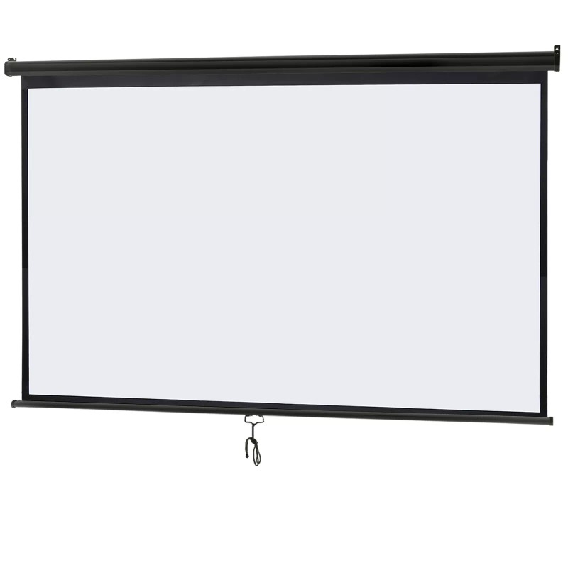 Segawe 100" Pull Down Projection Screen 16:9 HD Home Theater