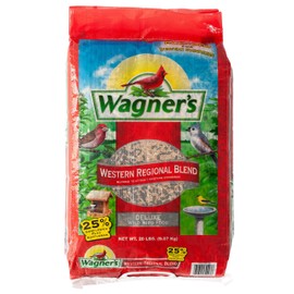 Wagner's 62008 Western Regional Blend Wild Bird Food, 20-Pound Bag