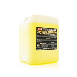 P & S PROFESSIONAL DETAIL PRODUCTS - Xpress Interior Cleaner, All-In-One Solution Safely Removes Traffic Marks, Dirt, Grease, Oil; Works on Leather, Vinyl, Plastic; Fresh Scent - 5 Gallon