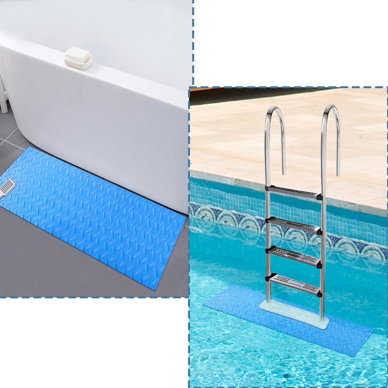 9x36 inches Swimming Pool Ladder Mat Protective Swimming Pool Step