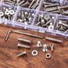 286 Piece M5 Screws Set, M5 Countersunk Screws Set, Flat