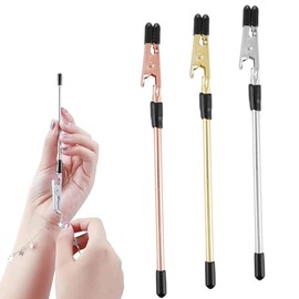 Bracelet Helper Tool,3 PCS Bracelet Helper Fastening Aid Bracelets Buddy Assistance with Hook and Clip Linking Tool for Jewelry Bracelets Necklace Watch Clasps Zippers Crafts