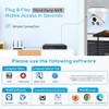 PANOEAGLE 5MP IP PoE Security Camera with Audio/Mic, Compatible for