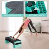Segawe 27" Aerobic SteperExercise Non-Slip Surface Platform Stepper Adjustable 4"-8"